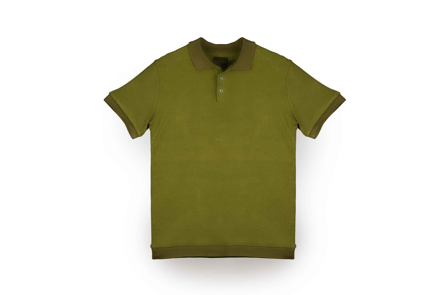 Short Sleeve Knit Polo Shirt